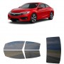 לרכב Honda Civic Two-door 2016 ציפוי חלונות שחורים רב פעמי סיליקון לחלונות קדמיים, אחוריים ולחלון האחורי