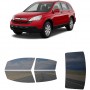 לרכב Honda CR-V 2007 ציפוי חלונות שחורים רב פעמי סיליקון לחלונות קדמיים, אחוריים ולחלון האחורי