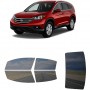 לרכב Honda CR-V 2012 ציפוי חלונות שחורים רב פעמי סיליקון לחלונות קדמיים, אחוריים ולחלון האחורי