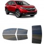 לרכב Honda CR-V EX 2019 ציפוי חלונות שחורים רב פעמי סיליקון לחלונות קדמיים, אחוריים ולחלון האחורי