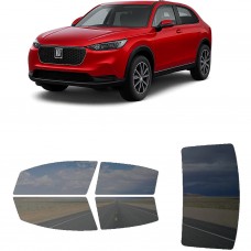 לרכב Honda HR-V 2023 ציפוי חלונות שחורים רב פעמי סיליקון לחלונות קדמיים, אחוריים ולחלון האחורי