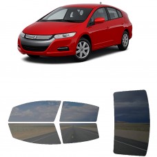 לרכב Honda Insight Hatchback 2010 ציפוי חלונות שחורים רב פעמי סיליקון לחלונות קדמיים, אחוריים ולחלון האחורי