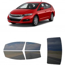 לרכב Honda Insight Hatchback 2012 ציפוי חלונות שחורים רב פעמי סיליקון לחלונות קדמיים, אחוריים ולחלון האחורי