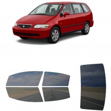 לרכב Honda Odyssy 1999 ציפוי חלונות שחורים רב פעמי סיליקון לחלונות קדמיים, אחוריים ולחלון האחורי