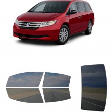 לרכב Honda Odyssy 2011 ציפוי חלונות שחורים רב פעמי סיליקון לחלונות קדמיים, אחוריים ולחלון האחורי