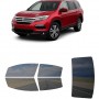 לרכב Honda Pilot 2016 ציפוי חלונות שחורים רב פעמי סיליקון לחלונות קדמיים, אחוריים ולחלון האחורי