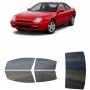 לרכב Honda Prelude 1997 ציפוי חלונות שחורים רב פעמי סיליקון לחלונות קדמיים, אחוריים ולחלון האחורי