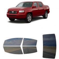 לרכב Honda Ridgeline 2006 ציפוי חלונות שחורים רב פעמי סיליקון לחלונות קדמיים, אחוריים ולחלון האחורי
