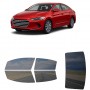 לרכב Hyundai Elantra 2017 ציפוי חלונות שחורים רב פעמי סיליקון לחלונות קדמיים, אחוריים ולחלון האחורי