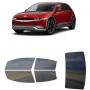 לרכב Hyundai Ionig5 2022 ציפוי חלונות שחורים רב פעמי סיליקון לחלונות קדמיים, אחוריים ולחלון האחורי