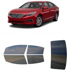 לרכב Hyundai Sonata 2015 ציפוי חלונות שחורים רב פעמי סיליקון לחלונות קדמיים, אחוריים ולחלון האחורי