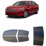 לרכב Hyundai Sonata 2015 ציפוי חלונות שחורים רב פעמי סיליקון לחלונות קדמיים, אחוריים ולחלון האחורי