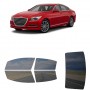לרכב Hyundai Genesis 3.8 Sedan 2016 ציפוי חלונות שחורים רב פעמי סיליקון לחלונות קדמיים, אחוריים ולחלון האחורי