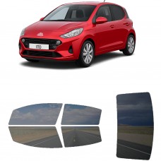 לרכב Hyundai i10 Premium 2020 ציפוי חלונות שחורים רב פעמי סיליקון לחלונות קדמיים, אחוריים ולחלון האחורי