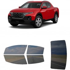 לרכב Hyundai Santa Cruz (Canada) Preferred 2022 ציפוי חלונות שחורים רב פעמי סיליקון לחלונות קדמיים, אחוריים ולחלון האחורי