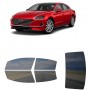 לרכב Hyundai Sonata (Canada) Luxury 2022 ציפוי חלונות שחורים רב פעמי סיליקון לחלונות קדמיים, אחוריים ולחלון האחורי