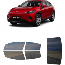 לרכב IncAuto Mage 2024 ציפוי חלונות שחורים רב פעמי סיליקון לחלונות קדמיים, אחוריים ולחלון האחורי