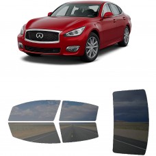 לרכב Infiniti Q70 2015 ציפוי חלונות שחורים רב פעמי סיליקון לחלונות קדמיים, אחוריים ולחלון האחורי