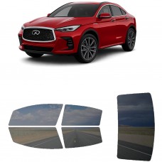 לרכב INFINITI QX55 Luxe 2022 ציפוי חלונות שחורים רב פעמי סיליקון לחלונות קדמיים, אחוריים ולחלון האחורי