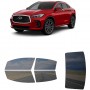 לרכב INFINITI QX55 Luxe 2022 ציפוי חלונות שחורים רב פעמי סיליקון לחלונות קדמיים, אחוריים ולחלון האחורי