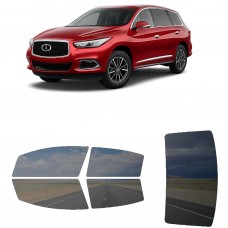 לרכב Infiniti QX60 2016 ציפוי חלונות שחורים רב פעמי סיליקון לחלונות קדמיים, אחוריים ולחלון האחורי