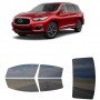 לרכב Infiniti QX60 2016 ציפוי חלונות שחורים רב פעמי סיליקון לחלונות קדמיים, אחוריים ולחלון האחורי