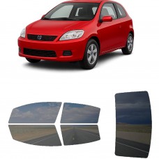 לרכב INK City Two-door Hatchback 2011 ציפוי חלונות שחורים רב פעמי סיליקון לחלונות קדמיים, אחוריים ולחלון האחורי