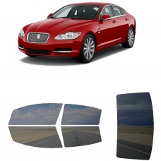 לרכב Jaguar XF 2009 ציפוי חלונות שחורים רב פעמי סיליקון לחלונות קדמיים, אחוריים ולחלון האחורי