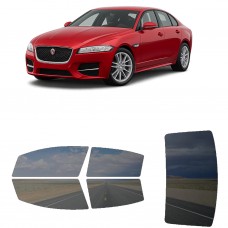 לרכב Jaguar XF 2016 ציפוי חלונות שחורים רב פעמי סיליקון לחלונות קדמיים, אחוריים ולחלון האחורי