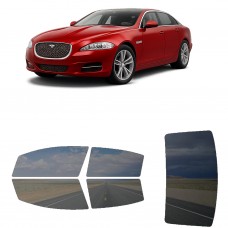 לרכב Jaguar XJ 2013 ציפוי חלונות שחורים רב פעמי סיליקון לחלונות קדמיים, אחוריים ולחלון האחורי