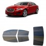לרכב Jaguar XJ 2013 ציפוי חלונות שחורים רב פעמי סיליקון לחלונות קדמיים, אחוריים ולחלון האחורי