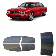 לרכב Jaguar XJ8 XJR 1998 ציפוי חלונות שחורים רב פעמי סיליקון לחלונות קדמיים, אחוריים ולחלון האחורי
