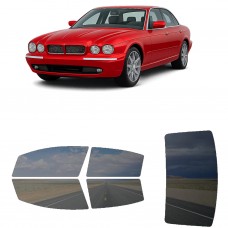 לרכב Jaguar XJ8 XJR 2004 ציפוי חלונות שחורים רב פעמי סיליקון לחלונות קדמיים, אחוריים ולחלון האחורי