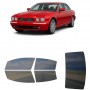 לרכב Jaguar XJ8 XJR 2004 ציפוי חלונות שחורים רב פעמי סיליקון לחלונות קדמיים, אחוריים ולחלון האחורי