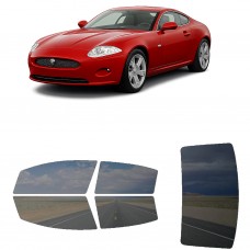 לרכב Jaguar XK Two-door Coupe 2007 ציפוי חלונות שחורים רב פעמי סיליקון לחלונות קדמיים, אחוריים ולחלון האחורי