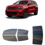 לרכב JEEP Grand Cherokee Trackhawk 2018 ציפוי חלונות שחורים רב פעמי סיליקון לחלונות קדמיים, אחוריים ולחלון האחורי