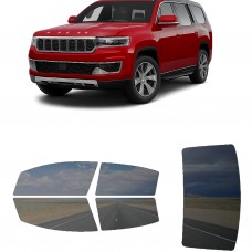 לרכב Jeep Grand Wagoneer 2022 ציפוי חלונות שחורים רב פעמי סיליקון לחלונות קדמיים, אחוריים ולחלון האחורי