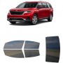 לרכב Kia Carnival MV 2022 ציפוי חלונות שחורים רב פעמי סיליקון לחלונות קדמיים, אחוריים ולחלון האחורי