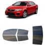 לרכב Kia Forte Two-doorCoupe 2010 ציפוי חלונות שחורים רב פעמי סיליקון לחלונות קדמיים, אחוריים ולחלון האחורי