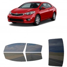 לרכב Kia Forte Two-doorCoupe 2014 ציפוי חלונות שחורים רב פעמי סיליקון לחלונות קדמיים, אחוריים ולחלון האחורי