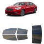 לרכב Kia K900 Sedan 2015 ציפוי חלונות שחורים רב פעמי סיליקון לחלונות קדמיים, אחוריים ולחלון האחורי