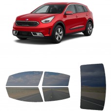 לרכב Kia Niro Four-door 2017 ציפוי חלונות שחורים רב פעמי סיליקון לחלונות קדמיים, אחוריים ולחלון האחורי
