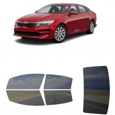 לרכב Kia Optima Sedan 2016 ציפוי חלונות שחורים רב פעמי סיליקון לחלונות קדמיים, אחוריים ולחלון האחורי