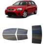 לרכב Kia Rio 2011 ציפוי חלונות שחורים רב פעמי סיליקון לחלונות קדמיים, אחוריים ולחלון האחורי