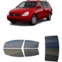 לרכב Kia Sedona Four-door 2006 ציפוי חלונות שחורים רב פעמי סיליקון לחלונות קדמיים, אחוריים ולחלון האחורי