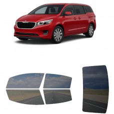 לרכב Kia Sedona w shade Four-door 2015 ציפוי חלונות שחורים רב פעמי סיליקון לחלונות קדמיים, אחוריים ולחלון האחורי