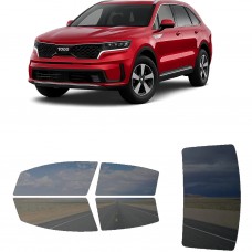 לרכב Kia Sorento 2021 ציפוי חלונות שחורים רב פעמי סיליקון לחלונות קדמיים, אחוריים ולחלון האחורי