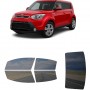 לרכב Kia Soul 2014 ציפוי חלונות שחורים רב פעמי סיליקון לחלונות קדמיים, אחוריים ולחלון האחורי