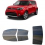 לרכב Kia Soul(Canada) Soul 2017 ציפוי חלונות שחורים רב פעמי סיליקון לחלונות קדמיים, אחוריים ולחלון האחורי