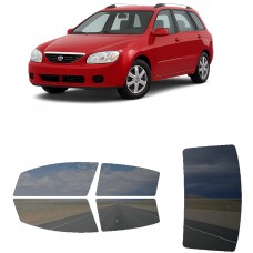 לרכב Kia Spectra5 Station Wagon 2005 ציפוי חלונות שחורים רב פעמי סיליקון לחלונות קדמיים, אחוריים ולחלון האחורי